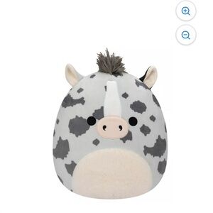 Squishmallows 10" Grady The Grey Appaloosa Horse Official Kellytoy Plush